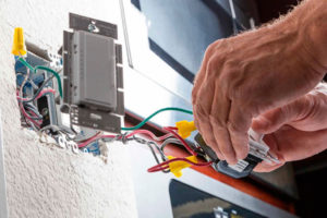 rewiring a house
